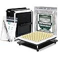 WANANFU Capsule Filling Machine Size 1 Bundle with Separated Empty Capsules Size 1 Vegetarian (200 Count), Including Detailed Instructions, Spoon and Screwdriver