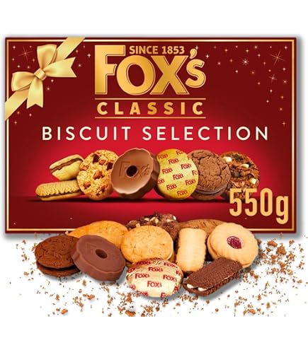 Fox's Classic Biscuit Selection Box 550g, Luxury Biscuits