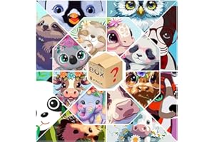 LWZAYS Princess Diamond Painting Kits, 5D Diamond Art Kits for Adults, DIY Princess Diamond Painting Gem Art Cartoon Picture for Home Wall Decor Gifts (6Pack 12x16 inch)