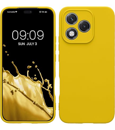 HAOYE Custodia In Silicone Per Huawei Honor 200 Pro: Antiurto, Bordi Rialzati, Design Semplice, Nero