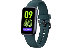 MEOONLEY Fitness Bracciale Orologio con contapassi Cardiofrequenzimetro Ossigeno nel sangue SpO2,Smartwatch Fitness Tracker Impermeabile IP68 Orologio Fitness Monitor del Sonno per Donne Uomini Bambini