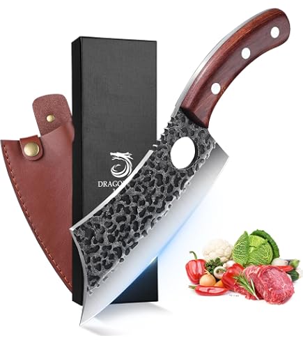 Dr. Richter Schweres Hackmesser (ca. 1100 G) Mit Extradicker Klinge (5