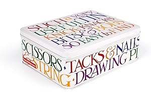 ELITE GIFT BOXES Emma Bridgewater - Rainbow Toast - Deep Rectangular Tin 195 x 154 x 75mm