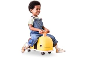 B. toys - Maniglia in legno e corpo morbido dell'ape - Boom Buggy Rolling Ride-On - 18 mesi +