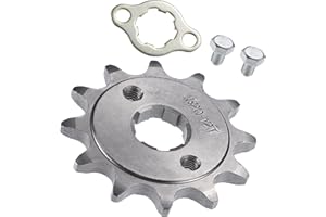 Motoforti Universal Motorcycle 520 Style 12T Teeth 20mm ID Front Sprocket