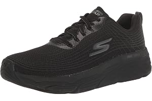 Skechers Max dämpande Elite-träningsskor för tjejer, Svart, 36 EU