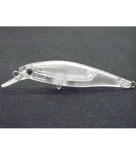 WLure Esca A Manovella Senza Labbro L101 - Profilo Largo, Oscillazione Stretta, Affondante, Per Bass E Acqua Dolce - 2