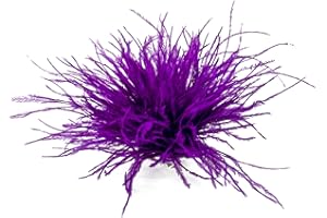 COSSIKA Spilla Spilla Piuma Spilla Piume Corpetti Decorazioni di Stoffa Piuma di Struzzo Materiale Spilla Spilla Spilla di Piuma per Donna Uomo