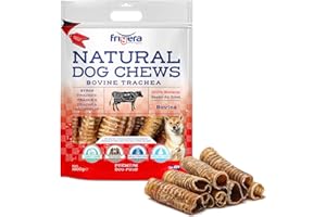 Frigera Trachée 1000g – Bœuf, Friandises Naturelles et Riches en protéines pour Chiens, sans Gluten ni céréales, Snacks de qualité sans additifs