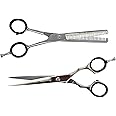 DANIAL Professional Salon Barber Hair Cutting Scissor Stainless Steel Used for Home Hair Cutting & Styling Scissor (combo2)