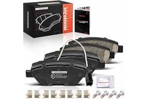Frankberg Brake Pad Set incl. 4x Pads Front Compatible with 500 312 Idea 350 Grande Punto 199 mito 955 Bravo II 198 Replace# 71772224,71754802