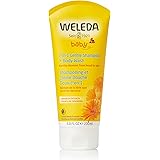 Weleda Baby Babywash Corpo&Capelli Calendula, docciaschiuma 2in1 per la detersione dei più piccoli, formula extra-delicata (1