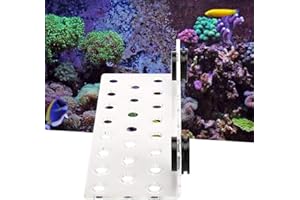 Jeanoko Vasca per Pesci e Accessori Coral Rack Corallo Rack Staffa Corallo Frag Rack Make Coral Grow More Healthy 3 Diversi Tipi Coral Frag Rack (23 Fori)