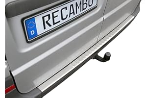 ‎RECAMBO Ladekantenschutz Edelstahl MATT kompatibel für MB VITO, VIANO | BJ 2004-2014 | TYP W639 | mit Abkantung | premium Qualität von RECAMBO