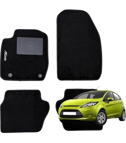 Tappetini Auto Su Misura Per FORD FOCUS 2011-2018: Set Completo In Moquette Antracite, Antiscivolo, Con Battitacco, Made In Italy
