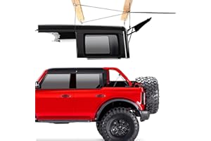 GRERTY Hardtop-Abnehm-Lift für Jeep Wrangler JL/JK-Modelle und Ford-Hardtops, Garagen-Hebesystem zur Aufbewahrung mit Absturzsicherung, einfach von einer Person bedienbar Unterstützt 3 m Decken, Bonus 6