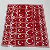 Sticker Seti T&uuml;rk Bayrağı tbs TBS 03