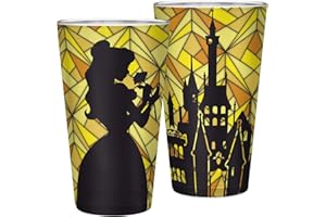 ABYSTYLE DISNEY - Large Glass - 400ml - The Beauty & the Beast : Belle