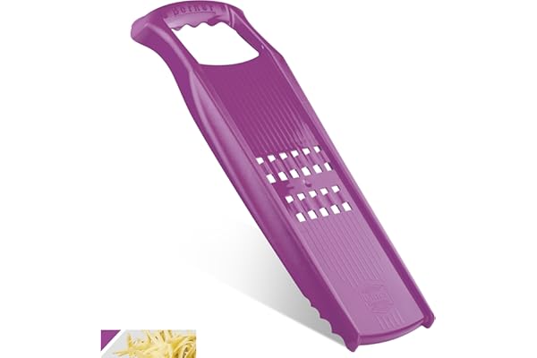 Börner Rösti PowerLine Râpe à Légumes pour Rösti Suisse, Galettes de Pommes de Terre ou de Courgettes - Idéale pour Pommes de Terre (Violet)