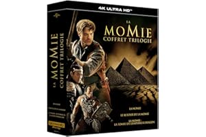 La Momie - Coffret trilogie : La Momie + Le Retour de la momie + La Momie - La tombe de l'Empereur Dragon [4K Ultra HD] [Blu-ray]