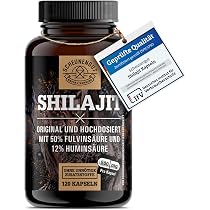 Reines Shilajit Harz XXL Glas 60g + LABORBERICHT + LÖFFEL | 78% FULVIN + 12% HUMINSÄURE 60 G - Shop Apotheke