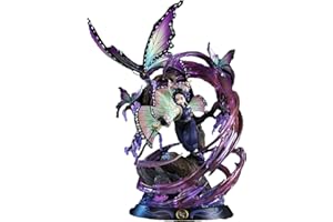 TSHY Démon Slayer Figure Kochou Shinobu Version Modèle de Poupée Jouet GK Statue Anime Collection Figurine Modèle Pop Figure pour Bureau Décoration de La Maison 36CM