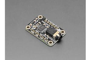 Adafruit PCM5102 I2S DAC - Convertidor D/A con salida de nivel de línea, 112 dB SNR, 6250