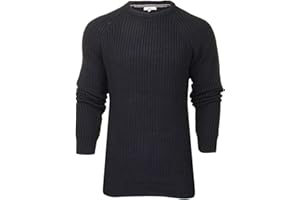 Xact Men's Chunky Fisherman Knit Jumper