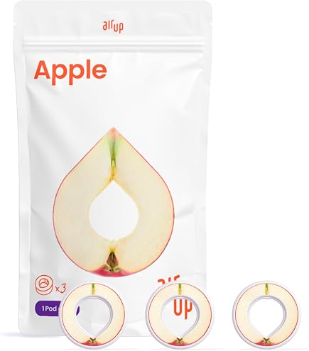 Duft-Pods Original für Air Up Flasche mit erfrischendem Apfel-Geschmack - 0 Zucker, 0 Kalorien nur natürliches Aroma