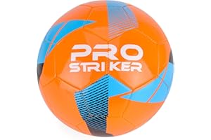 Toyrific Pro Striker Football, Lightweight Mini Soccer Ball for Kids, Indoor and Outdoor Training Equipment, Multiple Sizes and Colours