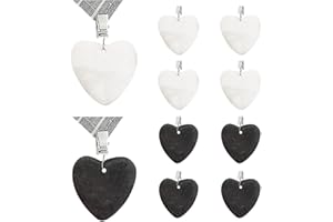 Mlysnd Pesas Mantel, 8 Piezas Pinzas Sujeta Manteles Sujeta Manteles para Interiores, Exteriores, Cocina Casera, Manteles, 2 Colores, Mármol (Forma de Corazón)