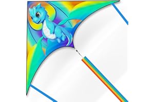 NAZANO 3 Pack Kite - Colorful kites for Kids Ages 4-8 Easy to Fly, Perfect for children and adults, Large Rainbow Butterfly Kites Red Octopus for Outdoor Game Activities