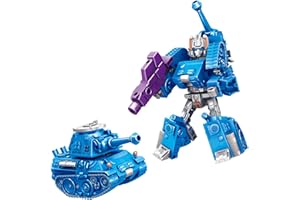 TUNJILOOL Transforming Auto Roboter Spielzeug, Panzer Roboter Transform Action Figuren, STEM Lern Construction EIN Geburtstagsgeschenk für Jungen und Mädchen im Alter von 6-14 Jahren