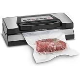 CASO VRH 690 advanced - Domestic vacuum sealer - Up to 150 possible non-stop cycles - 20 L/min capacity - Integra film storag