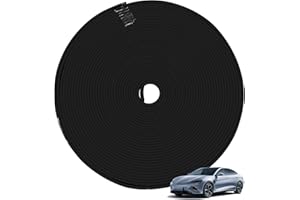 SCROLIEY Car Wheel Protection Ring, 8 M/Roll Car Rim Protection Strips,Self-Adhesive Car Wheel Protection Ring,Car Wheel Rim Protector Decor Strip,Rim Protection Rings,Tire Scratch Resistance (Black, One Size)