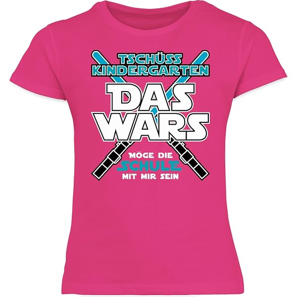 Einschulungs-T-Shirt Für Mädchen – 'Bye Bye Kindergarten' Mit Faultier-Motiv