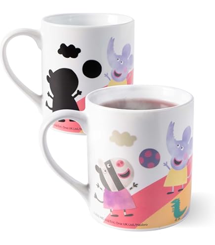 Koziol Connect Peppa Pig Kleiner Teller, Schale Und Becher Set 3 Teilig