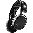 SteelSeries Arctis 9 - Dual Wireless Gaming Headset - Lossless 2.4 GHz Wireless + Bluetooth - 20+ Hour Battery Life - For PC, PlayStation 5 and PS4, Black