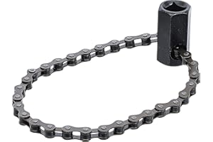 ‎BGS DO IT YOURSELF BGS Diy 1020 | Uniwersalny klucz łańcuchowy do filtra oleju | napęd 12,5 mm (1/2") | Ø 100 mm