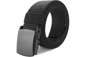 Bansga Cinturón táctico militar Hombres Hebilla metálica Espesar Cinturones de lona de nylon para hombres