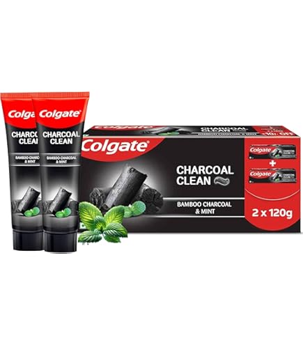 Colgate Charcoal Oral Care Combo Black Gel Toothpaste, 240g