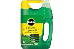 Scotts Miracle-Gro EverGreen Complete 100 sq m Lawn Food, Weed and Moss Killer Spreader
