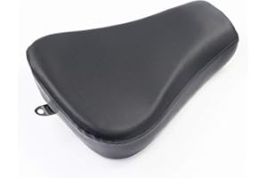 XMMT Black Front Driver Solo Seat Cushion For Harley Sportster XL1200 883 72 48 2010-2015