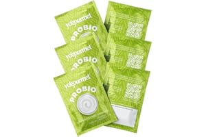 Yogourmet Yogurt Starter With Probiotics (6 Sachets = 6 Liters of Yogurt) - Make Yogurt at Home - Starter Culture - All Natural, Gluten Free, Kosher, Halal - 3 g Sachets