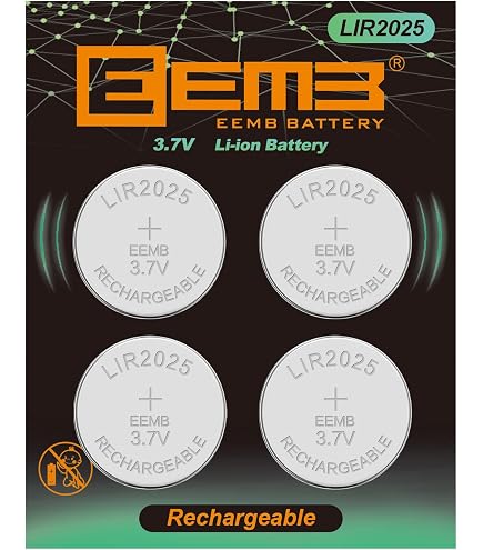 2 Batterie Ricaricabili LIR2025 3,6V – Ad Alta Capacità Per Chiavi E Piccoli Dispositivi!