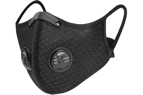 Unisex Masques Cyclisme du Sport Vélo Moto avec de Charbon Actif pour Les Sports en extérieur, Le Cyclisme et la Course