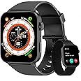 Blackview Smartwatch Donna Uomo, Effettua e Risposta Chiamate,1,85' Orologio Intelligente Fitness con Monitoraggio del Sonno/