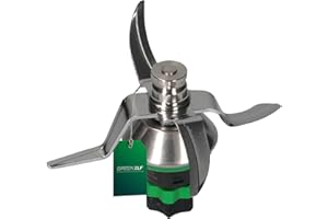 GREENELF - Lame Bimby TM6 di Ricambio -Chef-Mix EDIZIONE LIMITATA – Gruppo Coltelli Per Bimby TM6 in Acciaio Inox SUS420 Compatibile con Thermomix TM6 – Sicuro e Resistente Lavabile in Lavastoviglie