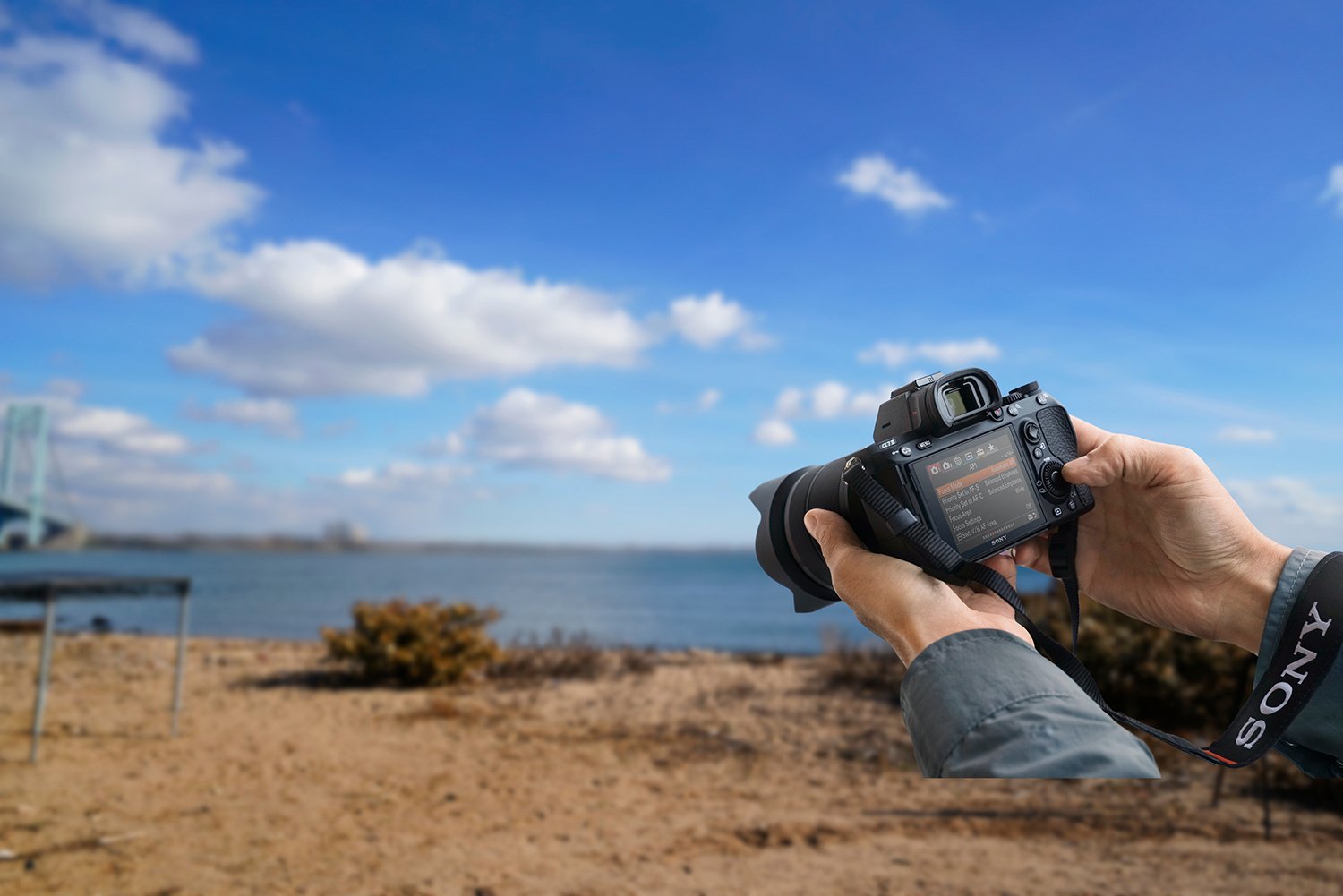 Sony Alpha ILCE-7M3K Full-Frame 24.2MP Mirrorless Digital SLR Camera with 28-70mm Zoom Lens | 4K Full Frame | Real-Time Eye Auto Focus | Tiltable LCD, Low Light Camera - Black - Image 10