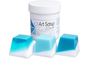 RESIN PRO ArtSoap ColorSoap Coloranti per saponi artigianali, Colore Turquoise per la creazione di saponette fai da te, Colorante per sapone pronto all'uso, dermatologicamente testato
